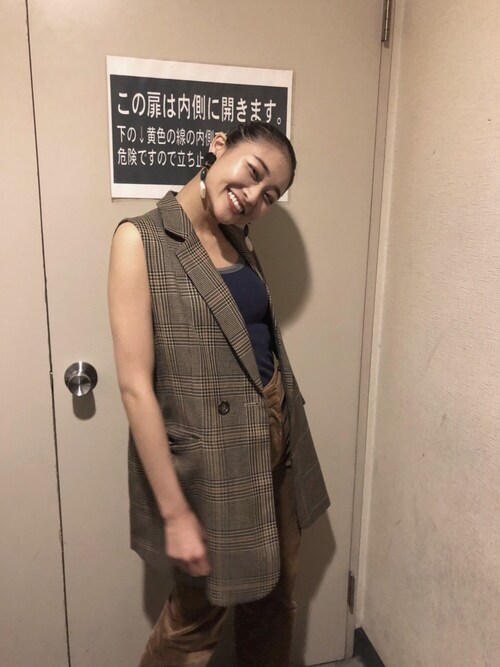 勝田里奈さんのコーディネート