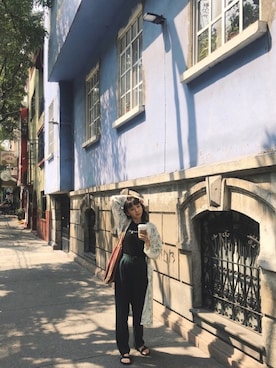 勝田里奈さん(レディース・161cm)の秋コーディネート