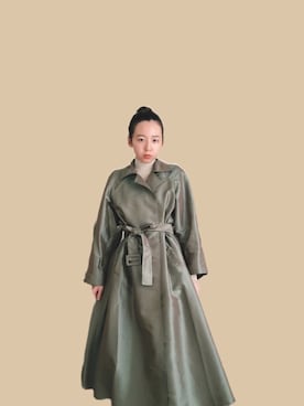 「G.V.G.V.（ジーヴィージーヴィー）のアイテム」を使った、勝田里奈さん（レディース・161cm）の春コーディネート
