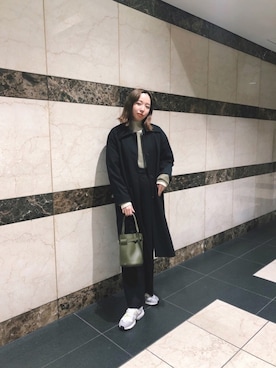 「G.V.G.V.（ジーヴィージーヴィー）のアイテム」を使った、勝田里奈さん（レディース・161cm）の春コーディネート