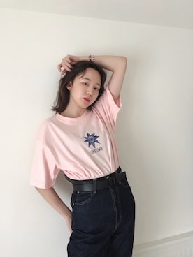 勝田里奈さん(レディース・161cm)の春コーディネート