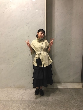 勝田里奈さんのコーディネート