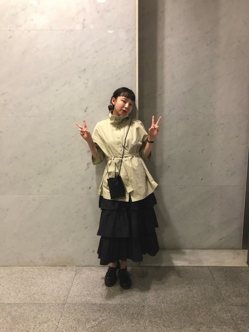 勝田里奈さんのコーディネート