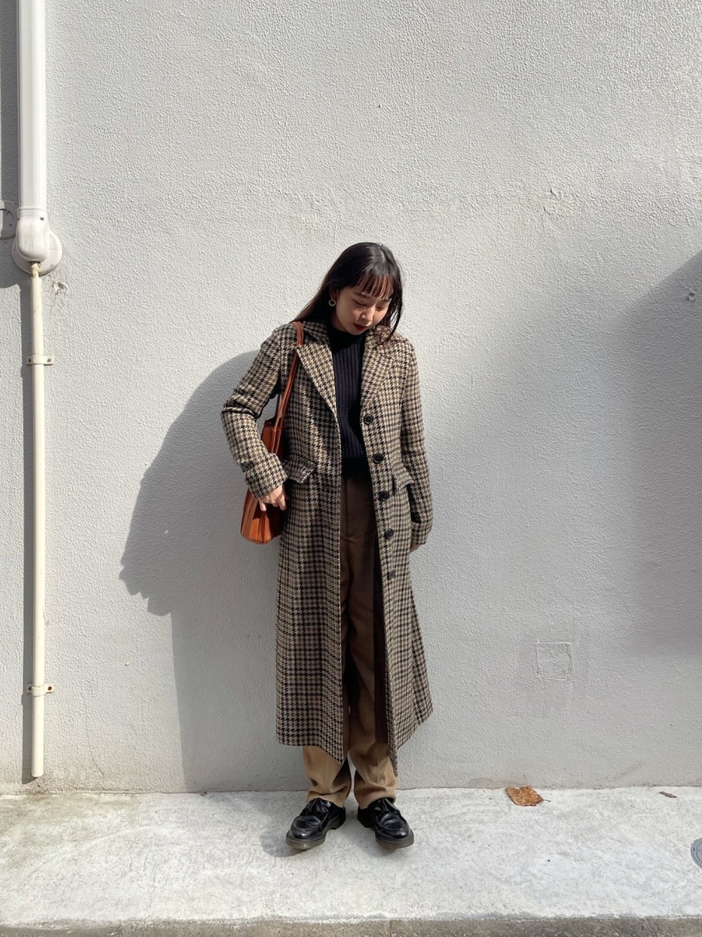 MOUSSY（マウジー）の「WAIST FIT CHECK コート（チェスターコート 