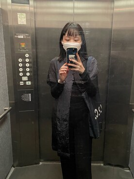 「BASERANGE（ベースレンジ）のアイテム」を使った、勝田里奈さん（レディース・161cm）の春コーディネート
