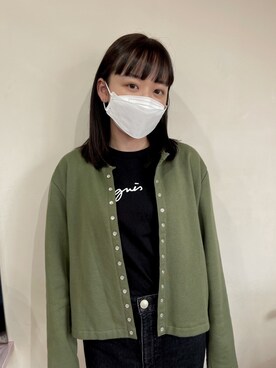 M001CARDIGAN カーディガンプレッション Made in France
