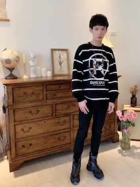 Steadyさん（メンズ・178cm）の春コーディネート