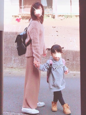 moponさん（レディース・157cm）の冬コーディネート