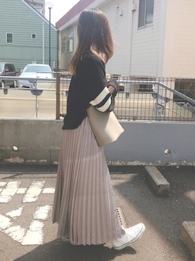 moponさん（レディース・157cm）の春コーディネート