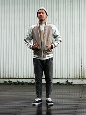 KISHIさん（メンズ・174cm）の春コーディネート