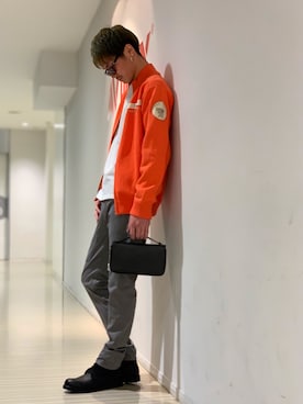 「静岡」｜「アイテム（ブーツ）」を使った、RYUKIさん（メンズ・180cm）の冬コーディネート