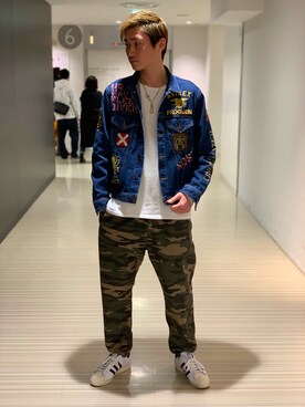 「アビレックス」｜RYUKIさん（メンズ・180cm・20代）の冬コーディネート