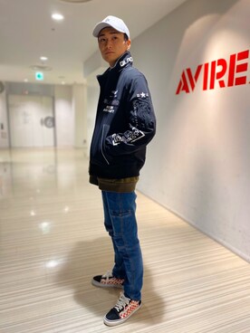 RYUKIさん（メンズ・180cm）の冬コーディネート