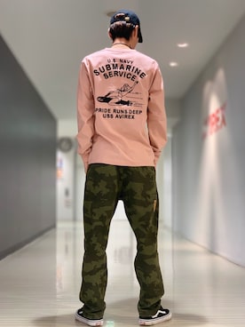 「静岡」｜「アイテム（帽子）」を使った、RYUKIさん（メンズ・180cm）の冬コーディネート