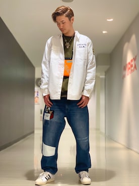 RYUKIさん（メンズ・180cm）の冬コーディネート