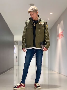 RYUKIさん（メンズ・180cm）の春コーディネート