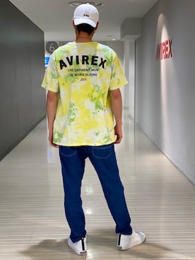 「静岡」｜「アイテム（帽子）」を使った、RYUKIさん（メンズ・180cm）の春コーディネート