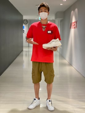 「静岡」｜RYUKIさん（メンズ・180cm）の夏コーディネート