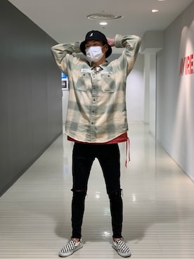 「静岡」｜RYUKIさん（メンズ・180cm）の夏コーディネート
