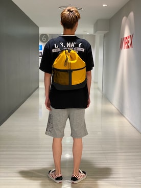 「静岡」｜RYUKIさん（メンズ・180cm）の夏コーディネート