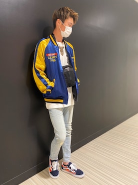 「静岡」｜「アイテム（ジャケット/アウター）」を使った、RYUKIさん（メンズ・180cm）の夏コーディネート