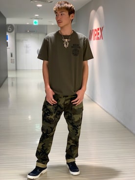 「静岡」｜RYUKIさん（メンズ・180cm）の夏コーディネート