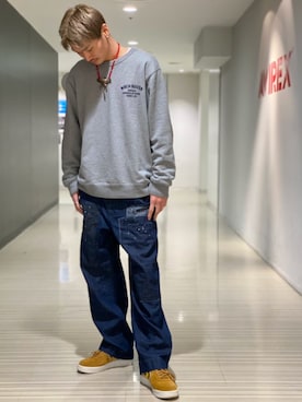 「静岡」｜RYUKIさん（メンズ・180cm）の冬コーディネート