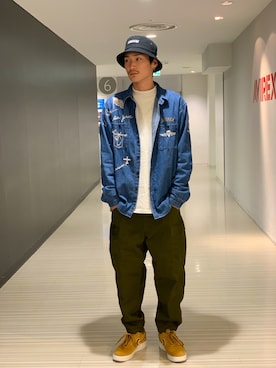 「静岡」｜RYUKIさん（メンズ・180cm）の春コーディネート
