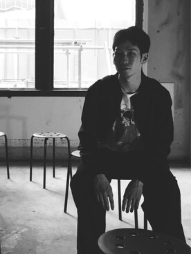 「H&M（エイチ・アンド・エム）のアイテム（ジャケット/アウター）」を使った、sunaoさん（メンズ・171cm・20代）の春コーディネート