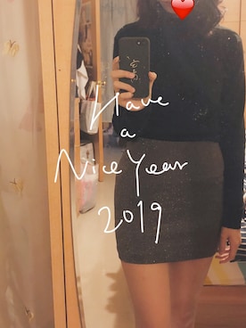 「BCBG（ビーシービージー）のアイテム」を使った、慊莫QMさん（レディース・165cm）の冬コーディネート