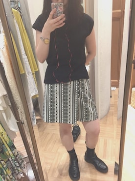 「明日も仕事」｜ゆさん（レディース・161cm）の夏コーディネート