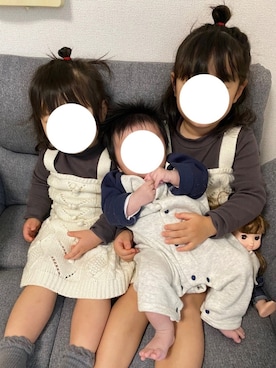 𝚊𝚢𝚊𝚔𝚊さん（キッズ・100cm）の冬コーディネート