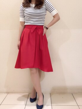 「BSTR」｜KAEさん（レディース・160cm）の春コーディネート