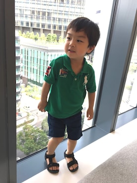 「アイテム（パンツ）」を使った、so♡riさん（キッズ・90cm）の夏コーディネート