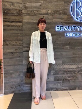 yuna aokiさん（レディース・157cm）の春コーディネート