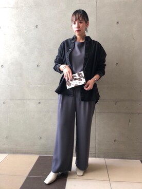 yuna aokiさん(レディース・157cm)の秋コーディネート