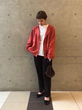 yuna aokiさん（レディース・157cm）の秋コーディネート