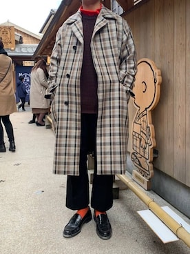 「NEAT（ニート）のアイテム」を使った、たつさん（メンズ・174cm）の冬コーディネート