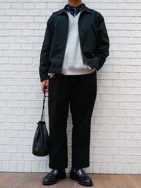 「DEVICE（デバイス）のアイテム」を使った、たつさん（メンズ・174cm）の冬コーディネート