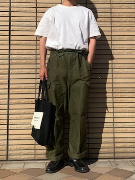 「アイテム（トートバッグ）」を使った、たつさん（メンズ・174cm・10代）の春コーディネート