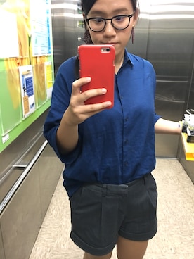 「アイテム（ピアス（両耳用））」を使った、Chen 🐠さん（レディース・165cm・20代）の秋コーディネート