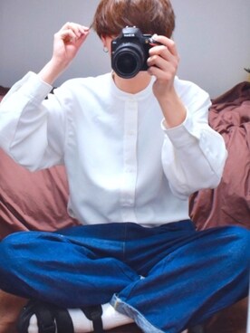「アイテム（ピアス（片耳用））」を使った、HIROさん（メンズ・176cm・10代）の春コーディネート