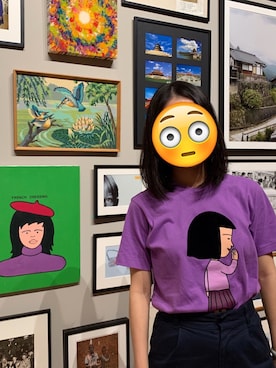 「:CHOCOOLATEのアイテム（トップス）」を使った、绿毛水怪一号さん（レディース・156cm）の春コーディネート