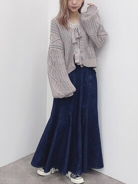 Nozomiさん(レディース・156cm)の冬コーディネート