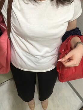「STRAWBERRY-FIELDS（ストロベリーフィールズ）のアイテム（パンプス）」を使った、rerrrcoさん（レディース・157cm）の夏コーディネート