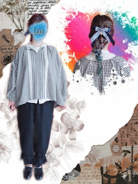 「axes femme POETIQUE（アクシーズファムポエティック）のアイテム（ヘアアクセサリー）」を使った、￡ukαさん（レディース・158cm）の春コーディネート