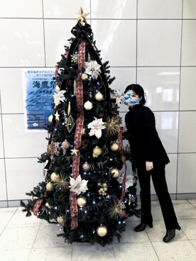 「luciana romanelliのアイテム（ブーツ、ブラウン系）」を使った、アコンさん（レディース・157cm）の夏コーディネート