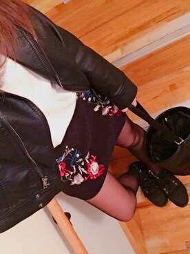 「ARROW（アロー）のアイテム（バッグ）」を使った、まなみさん（レディース・155cm）の春コーディネート