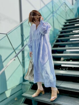 「FABIO RUSCONI（ファビオルスコーニ）のアイテム」を使った、miyabiさん（レディース・155cm）の冬コーディネート