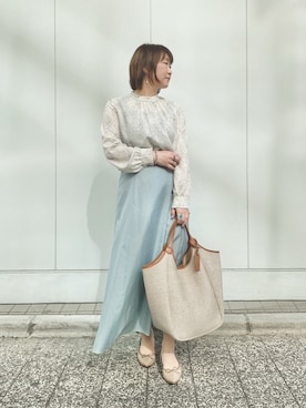 「marco masi（マルコマージ）のアイテム」を使った、miyabiさん（レディース・155cm）の冬コーディネート